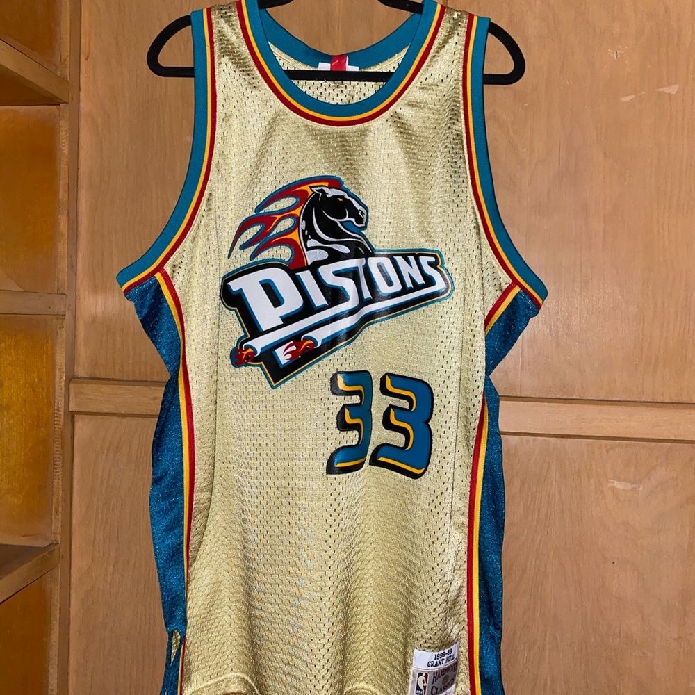 Authentic Mitchell & Ness Grant Hill Jersey